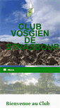 Mobile Screenshot of club-vosgien-strasbourg.net